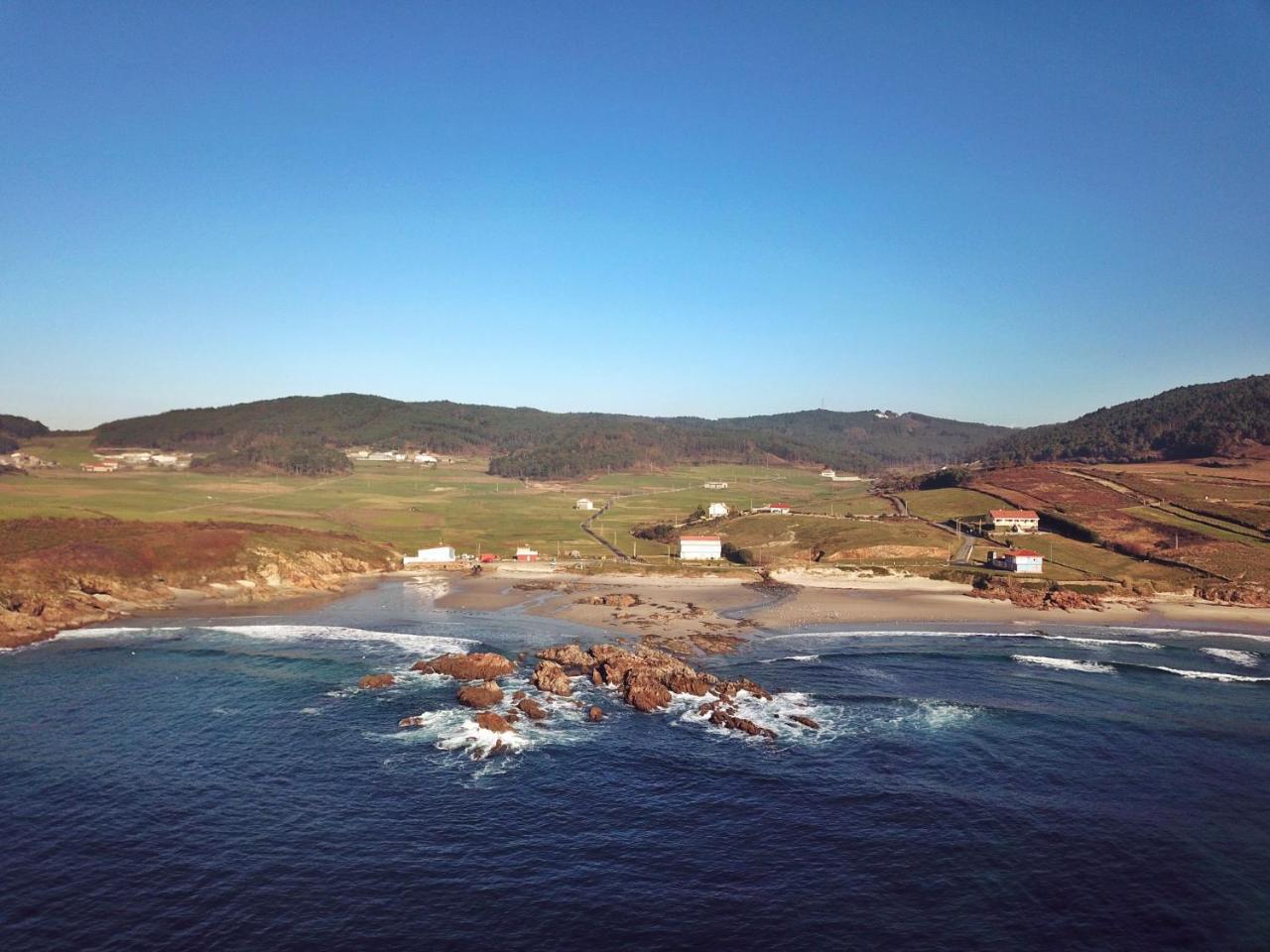 Casa Farina Villa Muxia Buitenkant foto